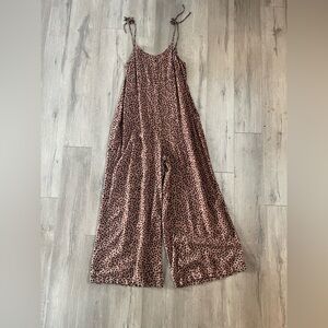 Old Navy Animal Print Jumpsuit